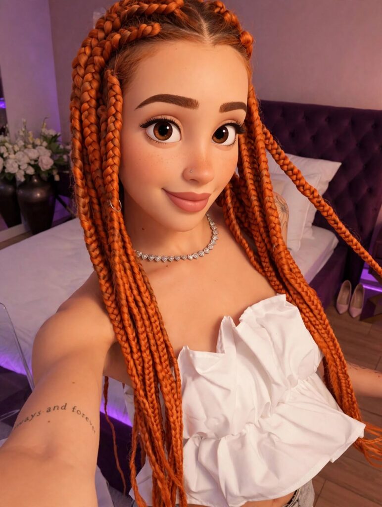 MarissaFex 3D cartoon anime pixar style