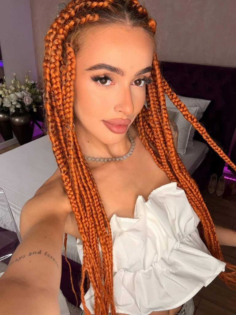 Hot MarissaFex with braided and ready for action