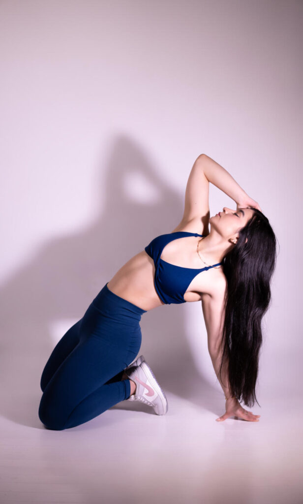 JadeHarpper preparing for gym
